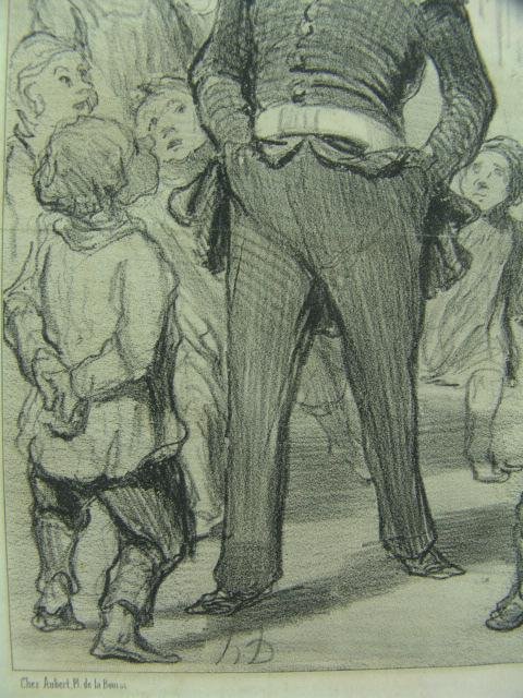 PUBLISHED STATE LITHO, HONORE DAUMIER (FRENCH, 18 - 6