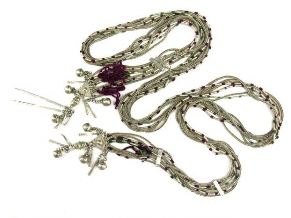 INTERESTING NORTH AFRICAN WOVEN WIRE BELT