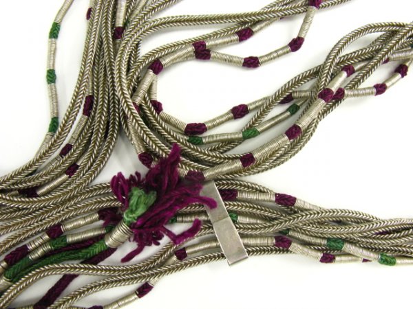 INTERESTING NORTH AFRICAN WOVEN WIRE BELT - 2