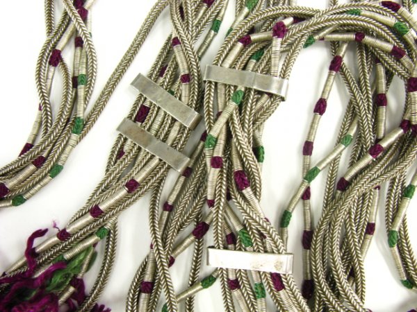 INTERESTING NORTH AFRICAN WOVEN WIRE BELT - 3