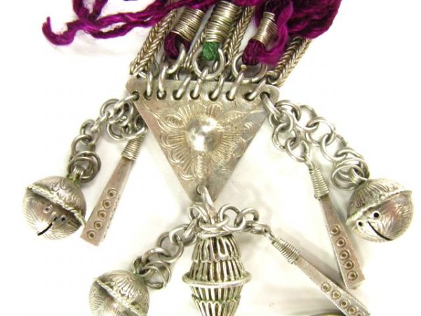 INTERESTING NORTH AFRICAN WOVEN WIRE BELT - 4