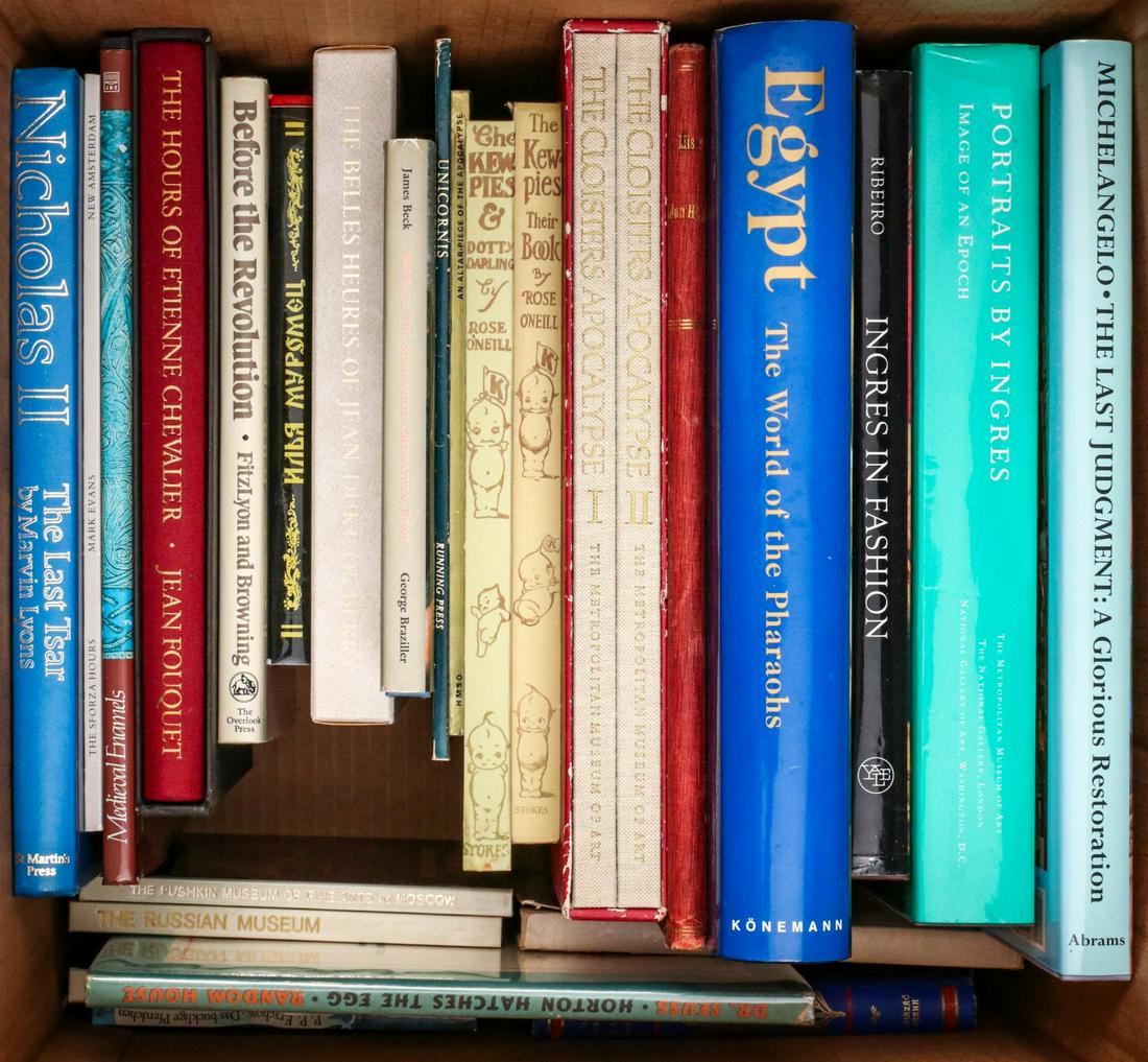 RENAISSANCE, FRENCH AND RUSSIAN ART. KEW-PIES, SEUSS: From the library of illustrator Robert Haas. Provenance: The Estate of Robert Allan Haas. We happily provide seamless in-house packing and shipping services on nearly everything we sell.