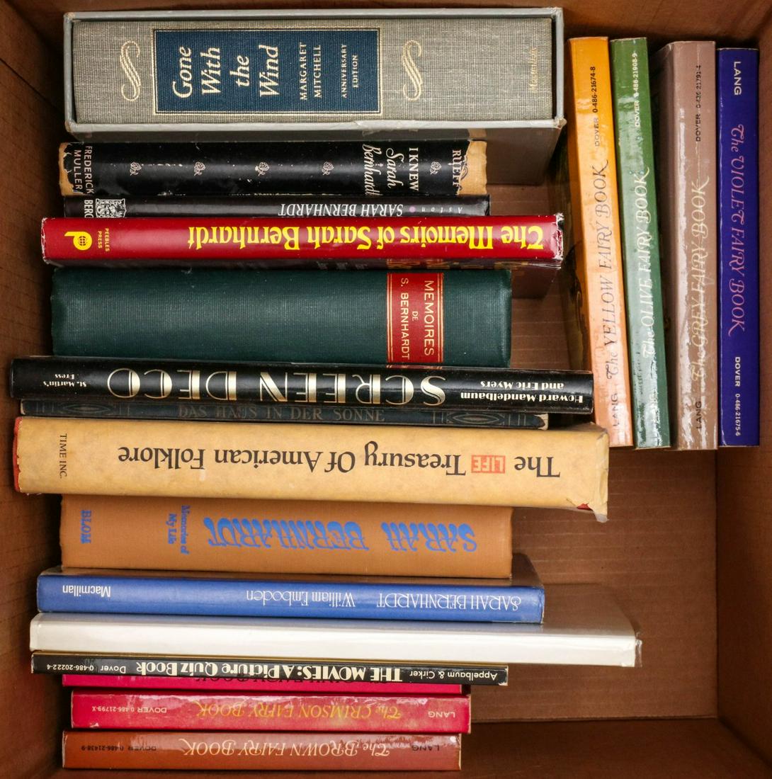 SARAH BERNHARDT, CINEMA, FAIRY BOOK SERIES: From the library of illustrator Robert Haas. Provenance: The Estate of Robert Allan Haas. We happily provide seamless in-house packing and shipping services on nearly everything we sell.