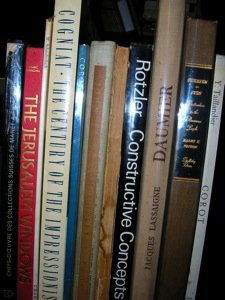 Lot of 11 colorful Art and or Coffee Table Books: Lassaigne Daumier. Peters. Currier & Ives. Printmakers to the American People. Taillandier. Corot. DJ. Wildenstein. Corot. Wraps. 1969 exhibit. Flexner. John Singleton Copley. Ex-library. Collection E