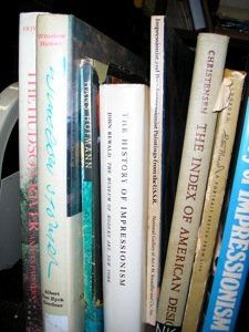Lot of 8 colorful Art and or Coffee Table Books: Impressionist and Post-Impressionist Paintings from the U.S.S.R. 1973 National Gallery of Art catalog. Christensen. Index of American Design. 3rd printing. Horgan. Peter Hurd. A Portrait Sketch from L