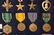 LT. COL HAMBERG SILVER & BRONZE STAR, PURPLE HEART MORE - 2