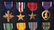 LT. COL HAMBERG SILVER & BRONZE STAR, PURPLE HEART MORE - 5