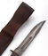 TWO US MILITARY FIGHTING KNIVES WITH LEATHER SHEATHS - 14