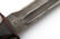 TWO US MILITARY FIGHTING KNIVES WITH LEATHER SHEATHS - 18