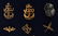 A LARGE LOT OF ARMY, NAVY AND MARINES CORP INSIGNIA - 7