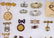 A COLLECTION OF WWII ARMY AND NAVY INSIGNIA AND PINS - 18