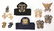 A COLLECTION OF WWII ARMY AND NAVY INSIGNIA AND PINS - 2