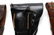 THREE US MILITARY .45 LEATHER HOLSTERS - 9
