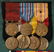 IDed GROUP BARS, MEDALS W/STARS, INSIGNIA, DOG TAGS - 3