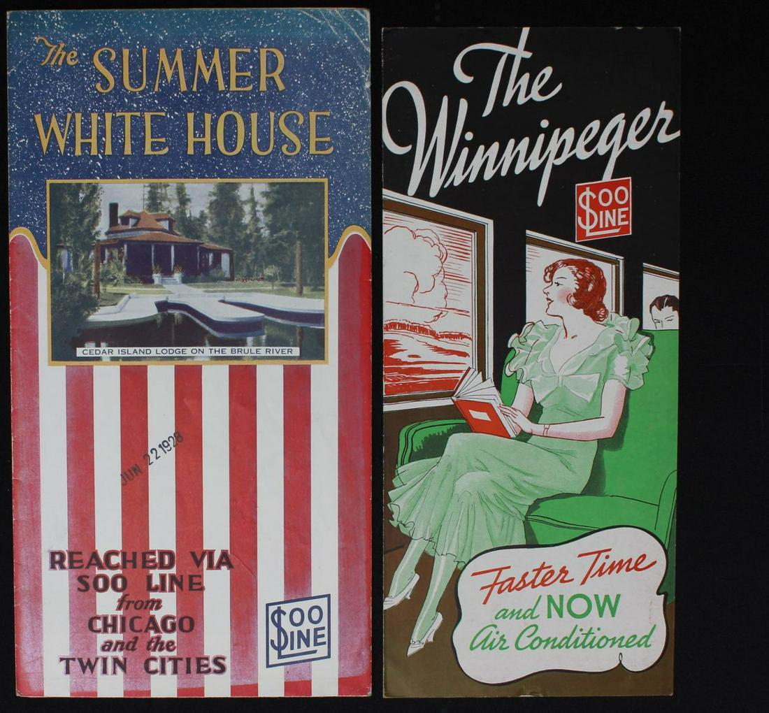 A COLLECTION OF EARLY SOO LINE RAILROAD EPHEMERA (1 of 9)
