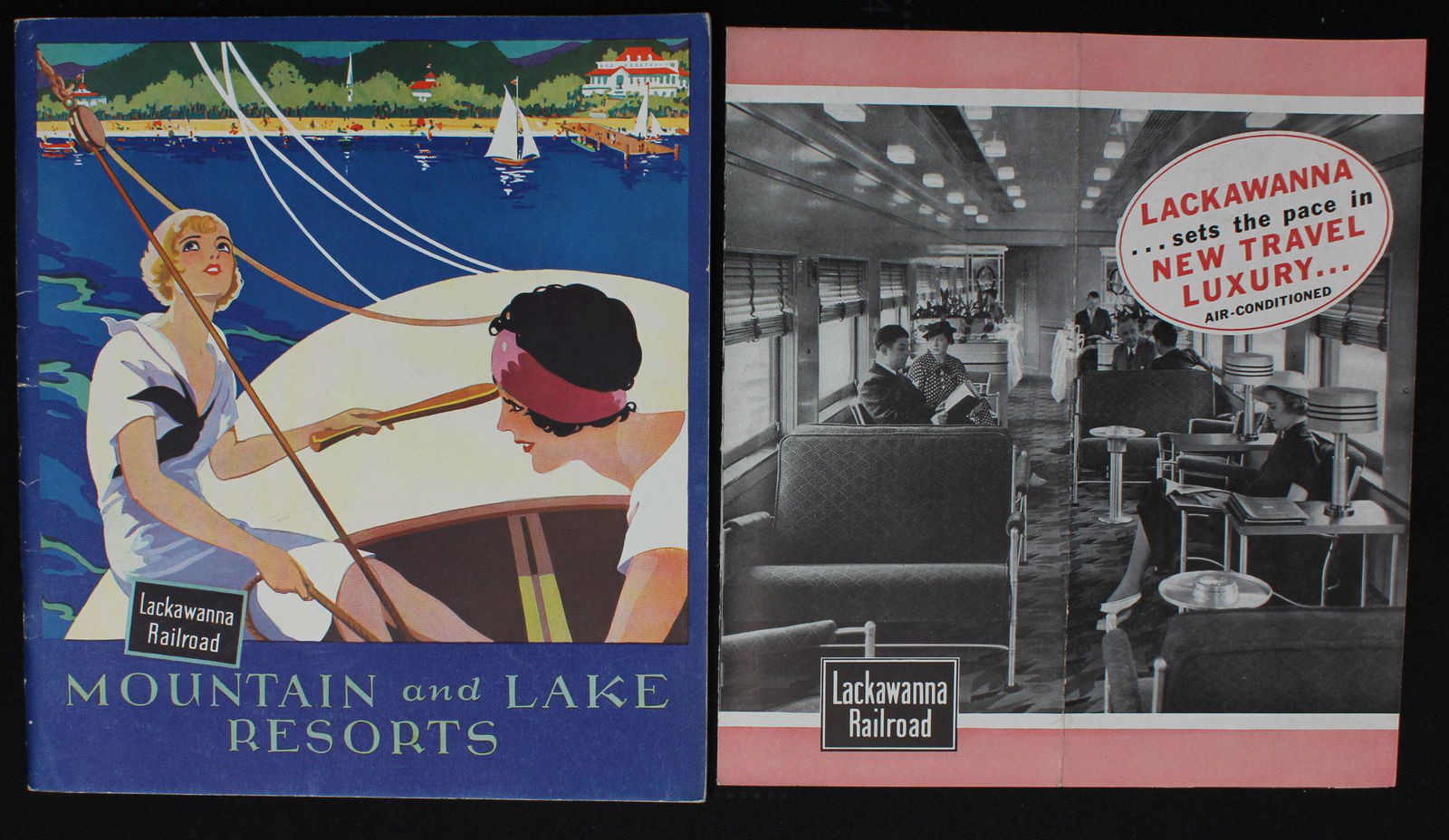 A COLLECTION 1930s LACKAWANNA RAILROAD TRAVEL EPHEMERA (1 of 6)