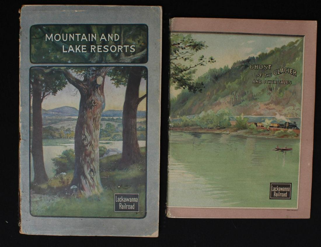 A COLLECTION 1920s LACKAWANNA RAILROAD TRAVEL EPHEMERA (1 of 6)