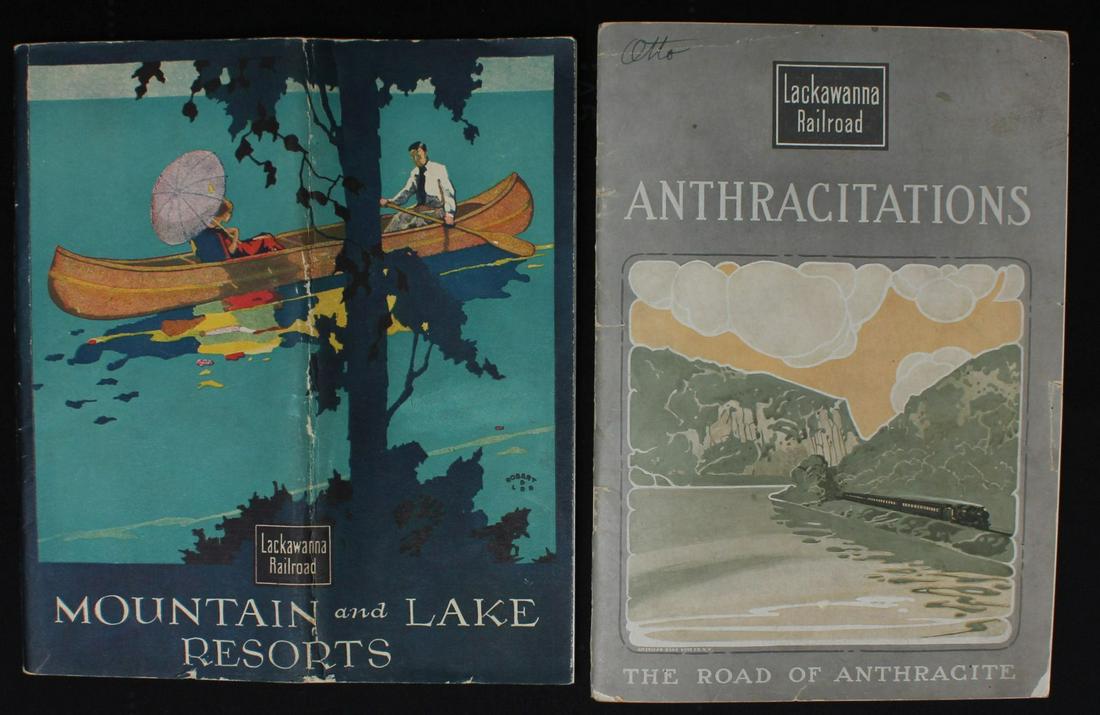 A COLLECTION 1930s LACKAWANNA RAILROAD TRAVEL EPHEMERA (1 of 5)