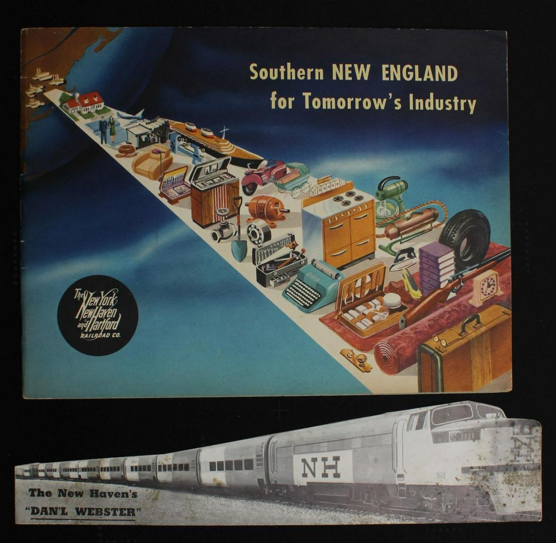 A COLLECTION OF NEW HAVEN RR FIRST DAY COVERS/ EPHEMERA (1 of 6)