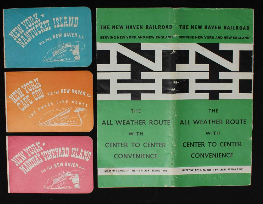A COLLECTION OF NEW HAVEN RAILROAD EPHEMERA (1 of 8)