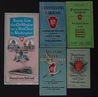 PENNSYLVANIA RAILROAD EPHEMERA COLLECTION CA. 1920s-50s (1 of 20)