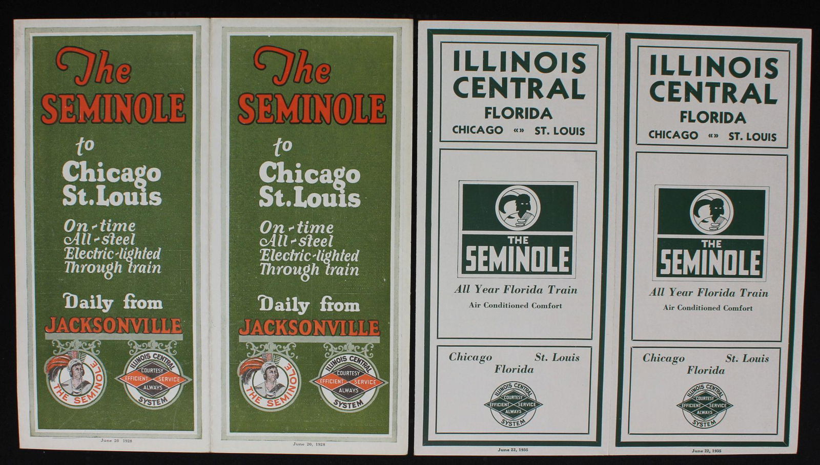 A COLLECTION OF ILLINOIS CENTRAL RAILROAD EPHEMERA (1 of 9)
