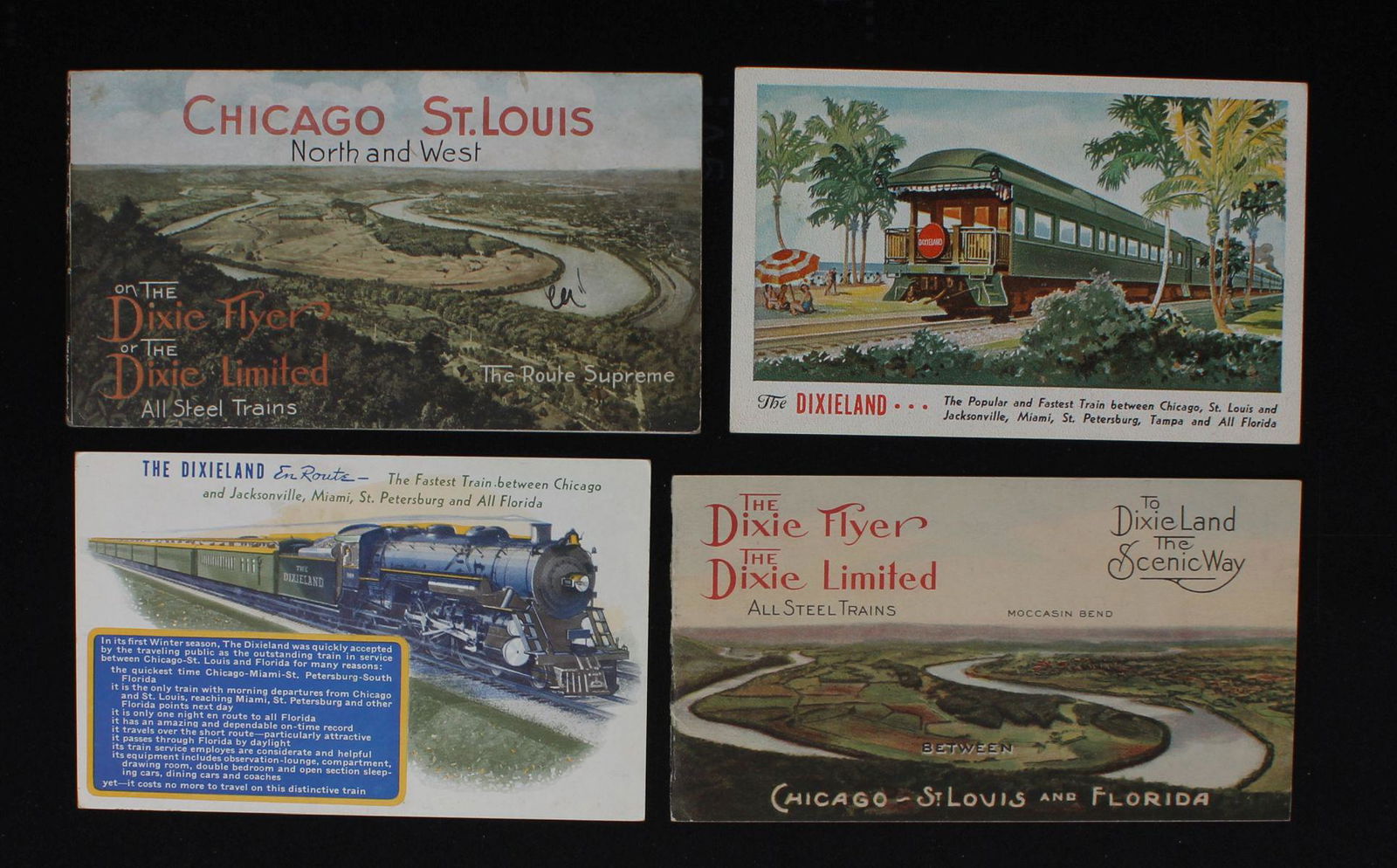 A COLLECTION OF EPHEMERA FOR THE DIXIE ROUTE RAIL LINES (1 of 8)