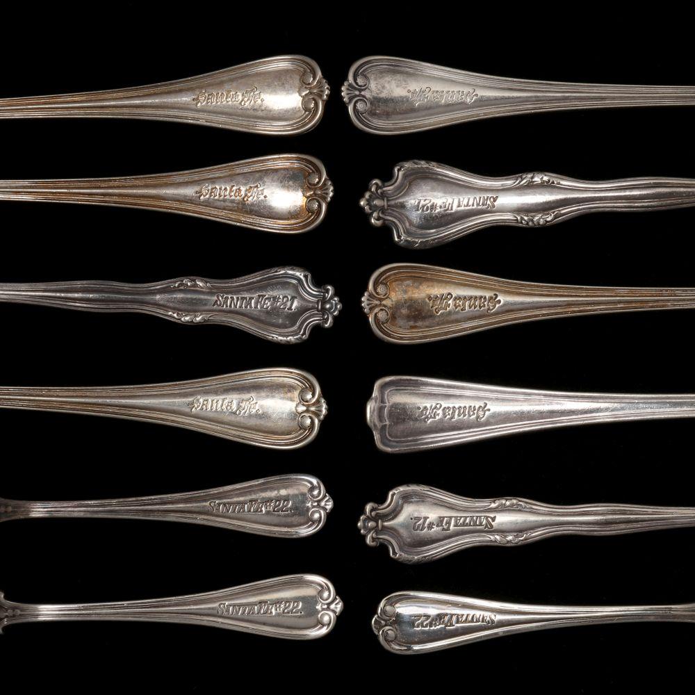 AT&SF SANTA FE RAILROAD FLATWARE (1 of 9)
