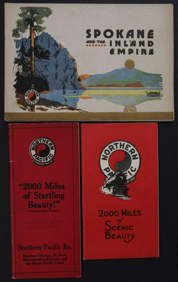 A COLLECTION OF NORTHERN PACIFIC RAILROAD EPHEMERA (1 of 6)