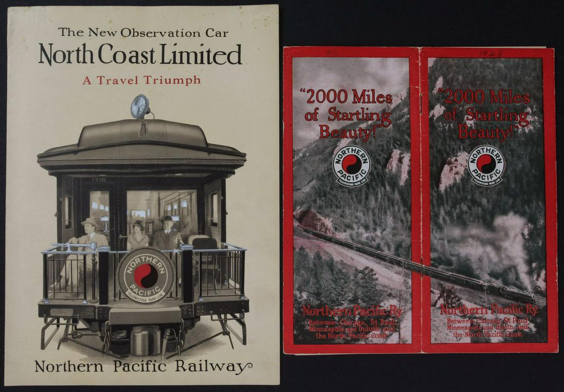 A COLLECTION OF NORTHERN PACIFIC RAILROAD EPHEMERA (1 of 6)