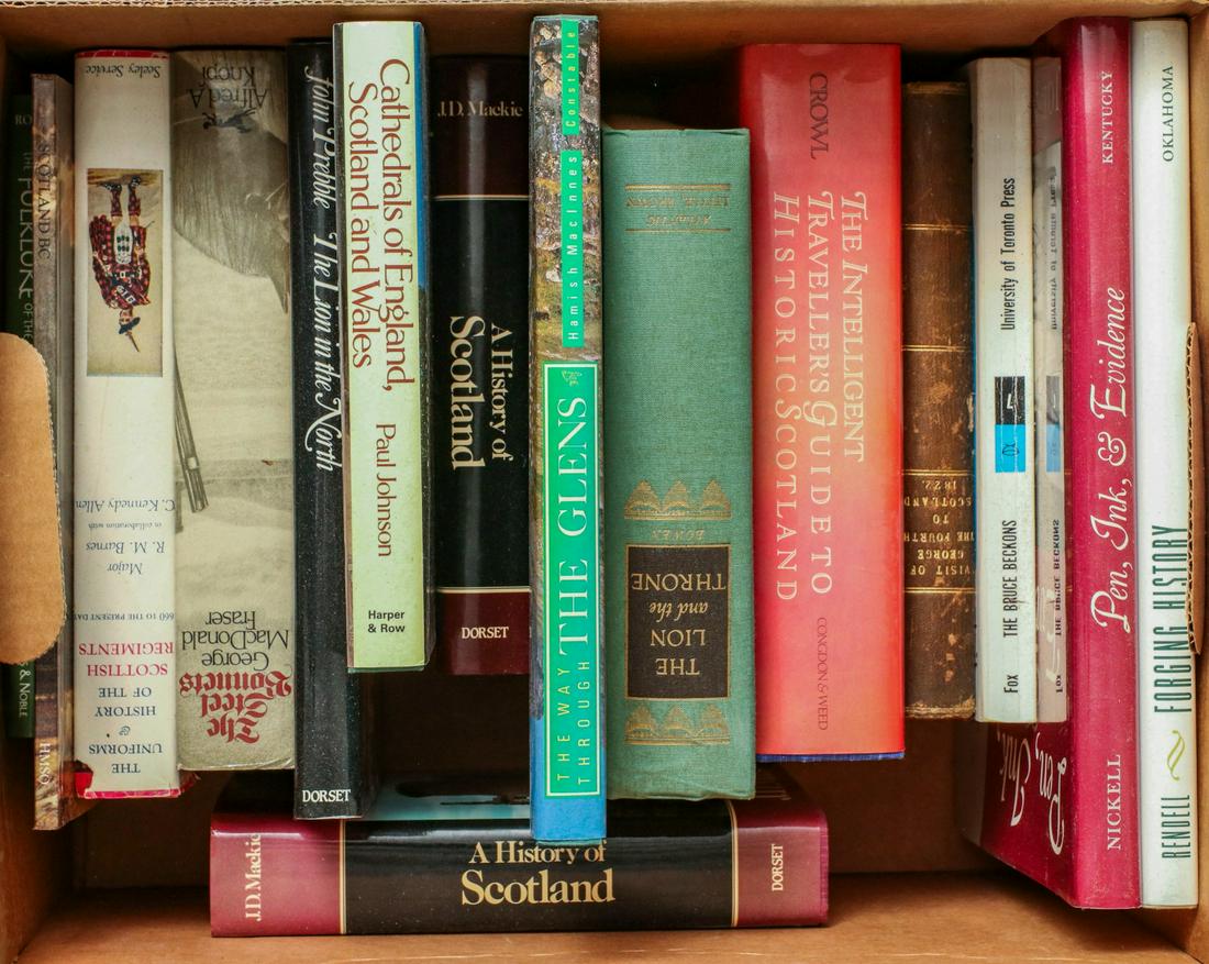 HISTORY, HERALDRY, ASTRONOMY, BIOGRAPHY, LITERATURE: Book titles as shown. WE STRONGLY SUGGEST LOCAL PICK-UP OR DELIVERY. Shipping will cost at least $180 per lot. We will not split lots or do any shipping acrobatics as we do on higher-valued lots. Each