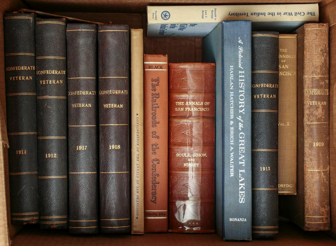 PHOTOGRAPHY, U.S. CIVIL WAR, SELDEN SOCIETY LAW: Book titles as shown. WE STRONGLY SUGGEST LOCAL PICK-UP OR DELIVERY. Shipping will cost at least $180 per lot. We will not split lots or do any shipping acrobatics as we do on higher-valued lots. Each