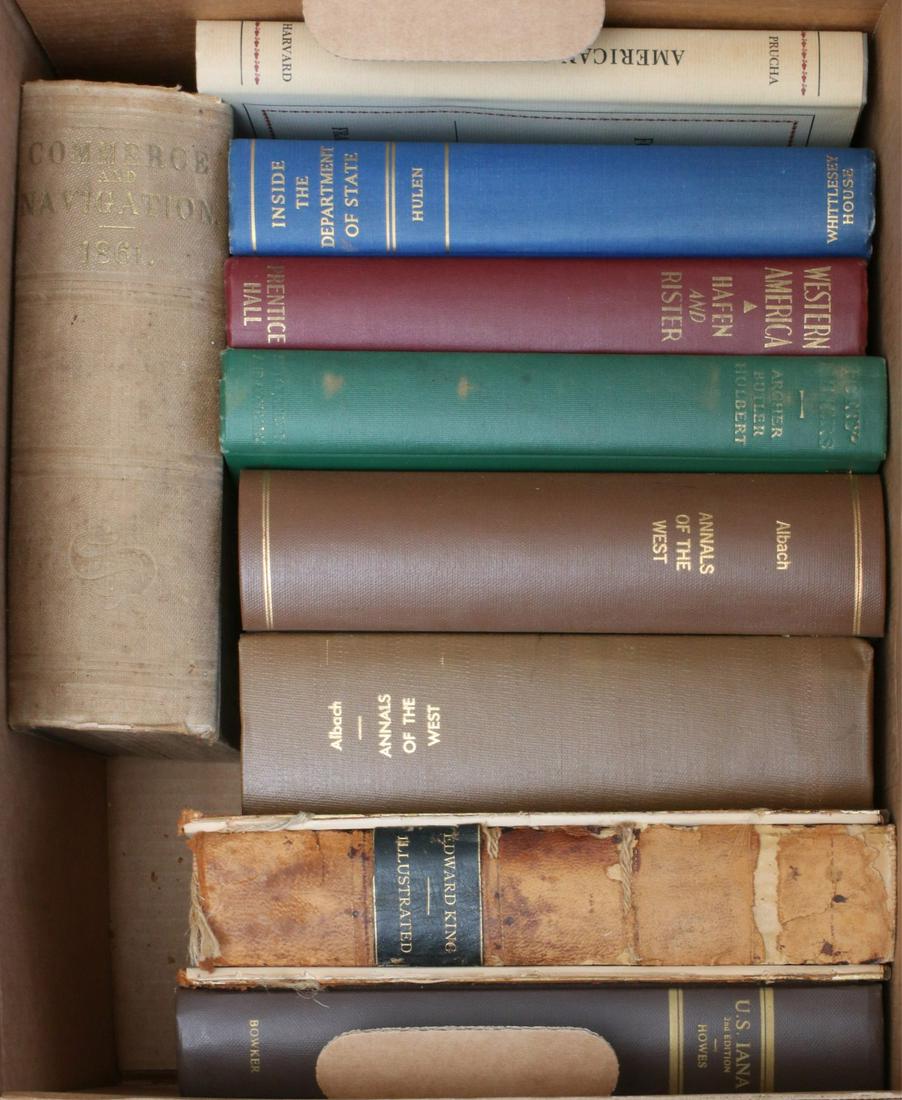 WESTERN AMERICA, BIOGRAPHIES: Book titles as shown. WE STRONGLY SUGGEST LOCAL PICK-UP OR DELIVERY. Shipping will cost at least $180 per lot. We will not split lots or do any shipping acrobatics as we do on higher-valued lots. Each