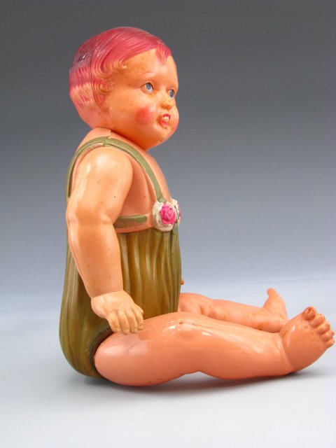 CELLULOID DOLL LARGE JOINTED, JAPAN - 5