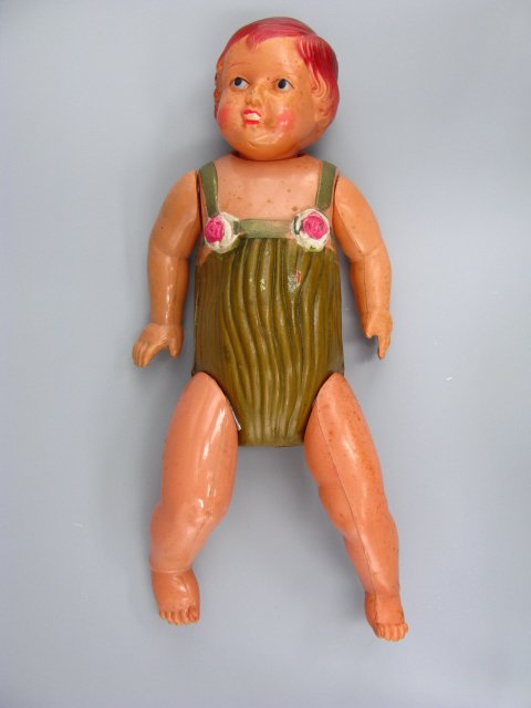 CELLULOID DOLL LARGE JOINTED, JAPAN - 7