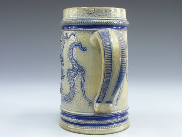 ST. LOUIS CHEROKEE BREWERY STONEWARE STEIN - 4