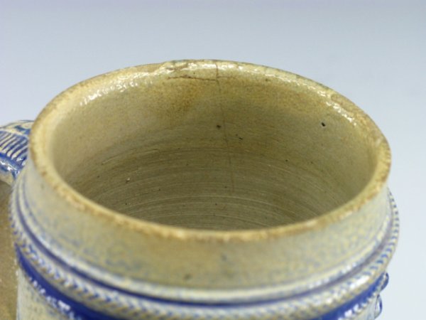 ST. LOUIS CHEROKEE BREWERY STONEWARE STEIN - 6