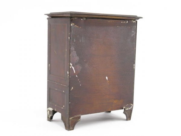 ENGLISH FIGURAL BISCUIT TIN CHINA CABINET - 2