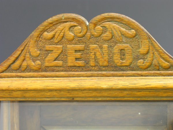 ZENO GUM SHOWCASE COUNTER TOP OAK - 6