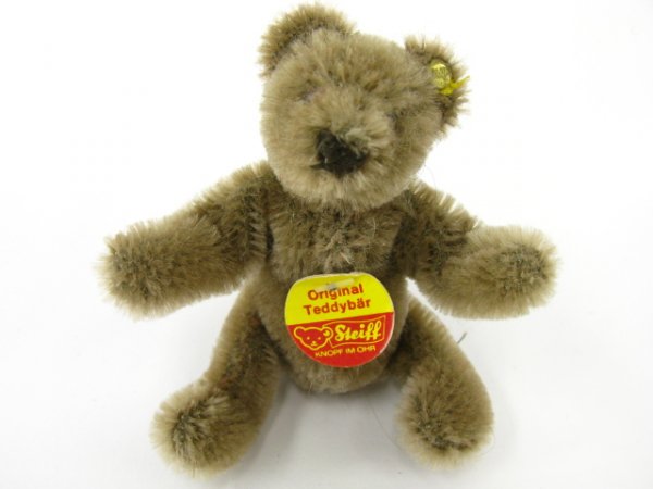 STEIFF ORIGINAL, TEDDYBEAR VERY SMALL 1980'S