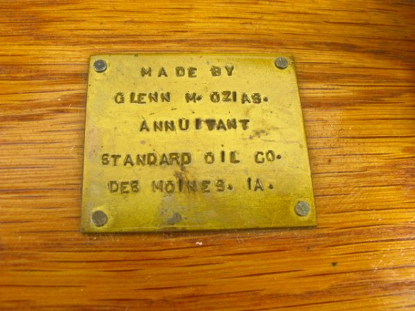 OLD STANDARD OIL WELL DERRICK WORKING MODEL - 8