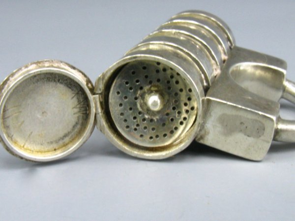 SILVER COMBINATION LOCK VINAIGRETTE - 4