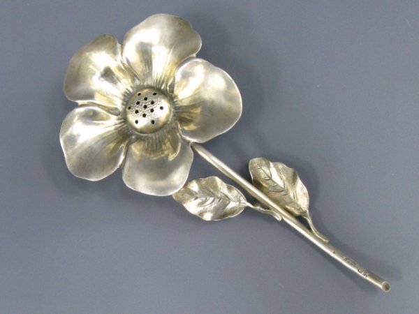 FLOWER FORM CONTINENTAL SILVER VINAIGRETTE - 2