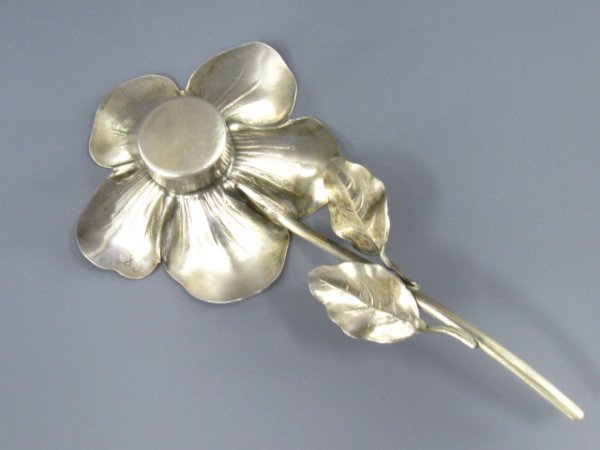 FLOWER FORM CONTINENTAL SILVER VINAIGRETTE - 3