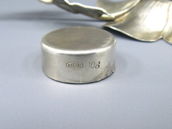 FLOWER FORM CONTINENTAL SILVER VINAIGRETTE - 6