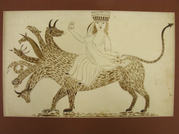 CIRCA 1810 PENNSYLVANIA FOLK ART PENMANSHIP - 2