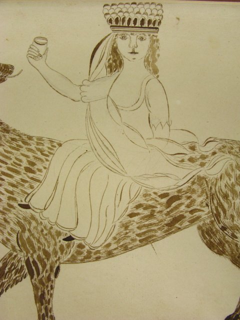 CIRCA 1810 PENNSYLVANIA FOLK ART PENMANSHIP - 5