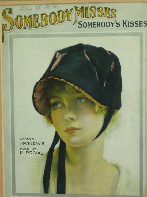 FIVE FRAMED SHEET MUSIC PIECES - 3