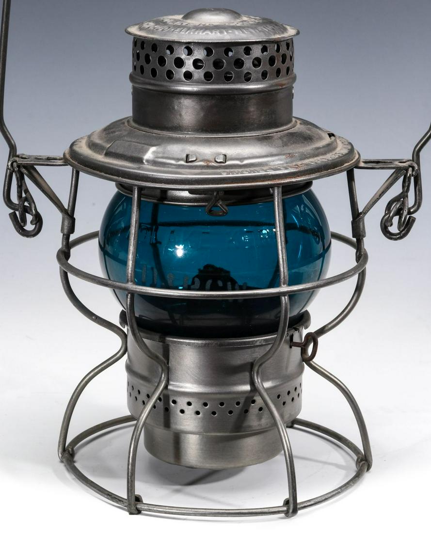 DENVER & RIO GRANDE WESTERN R.R. GREEN GLOBE LANTERN (1 of 14)