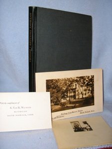 Douglas C. McMurtrie Limited Edition: Nichols, Spencer Van Bokkelen. The Significance of Anthony Trollope. NY: Douglas C. McMurtrie, 1925. #173/490 copies. Light foxing internally. Laid in are three items from the author: a Christmas card